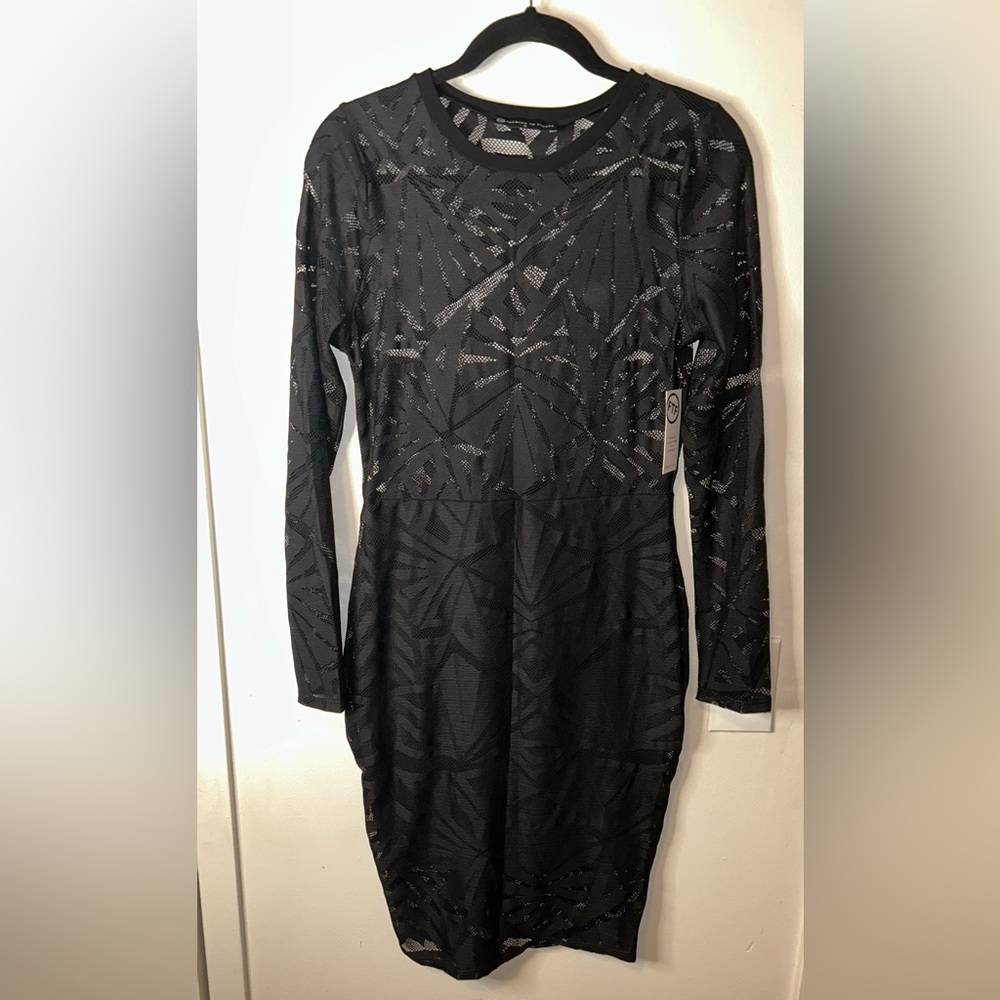 Black sheer dress at the top.